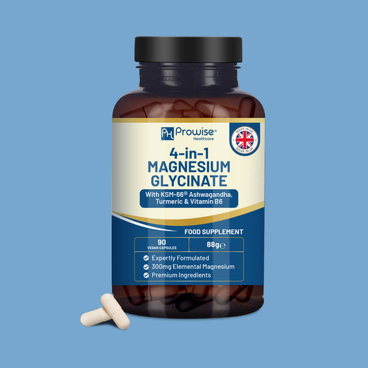 Magnesium Glycinate Complex 4 in 1 with KSM Ashwagandha