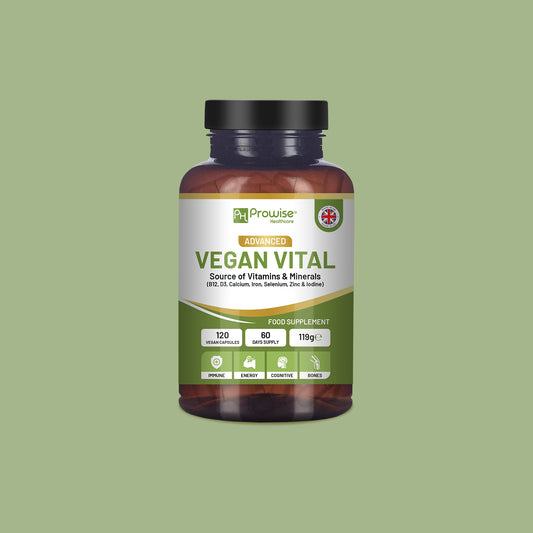 Multivitamínico vegano 120 cápsulas veganas 