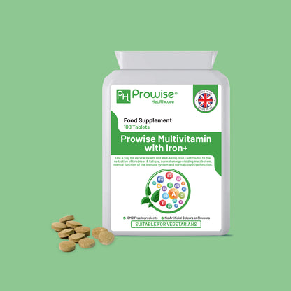Multivitamínico con hierro 180 comprimidos 