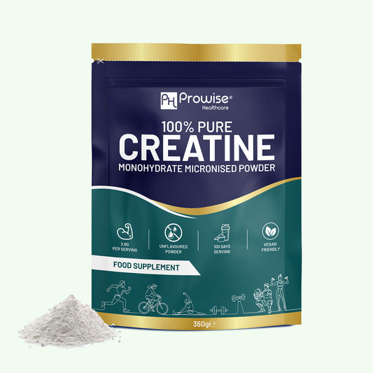 100% Pure Creatine Monohydrate Powder 360g