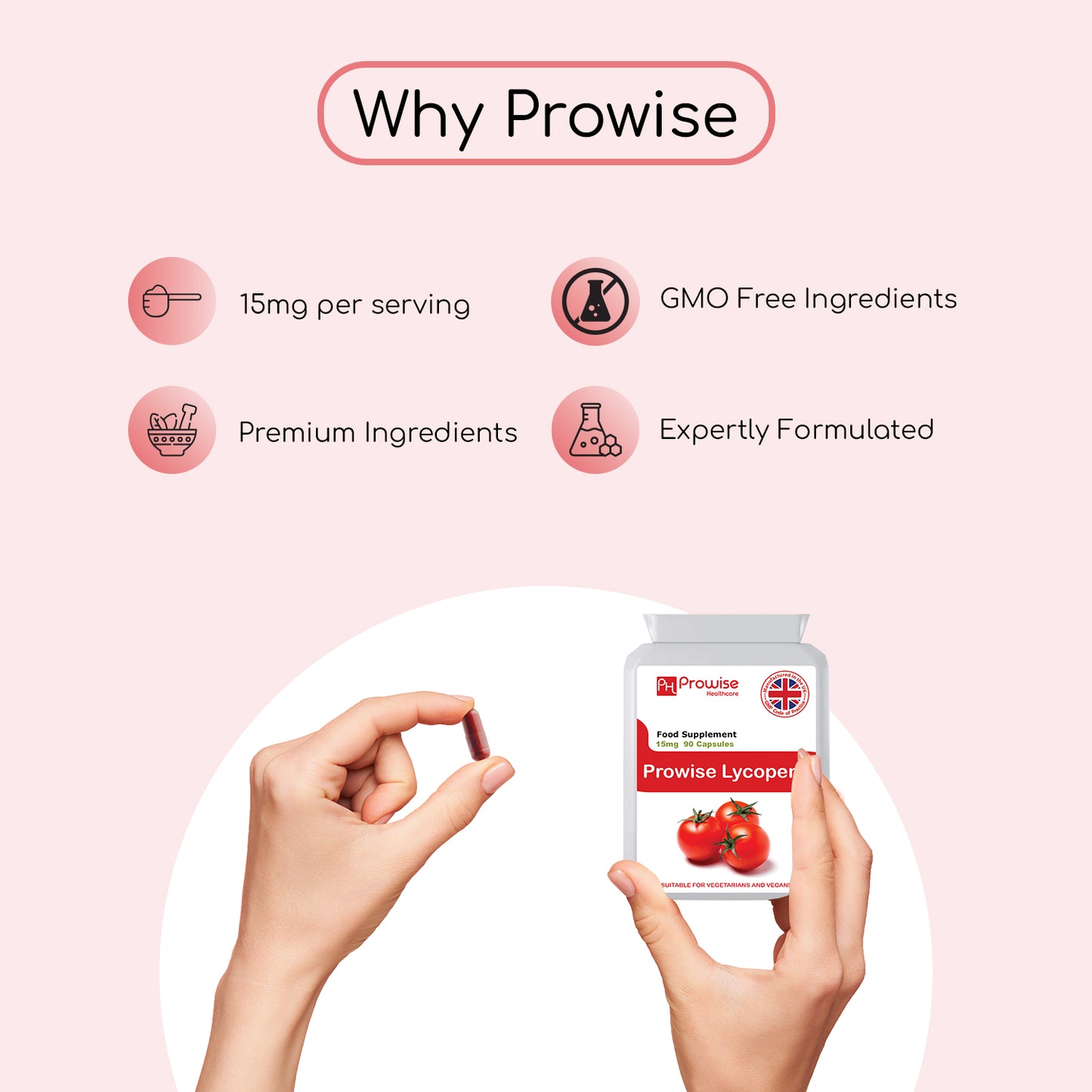 Integratore di licopene + 10% Beadlet 15 mg 